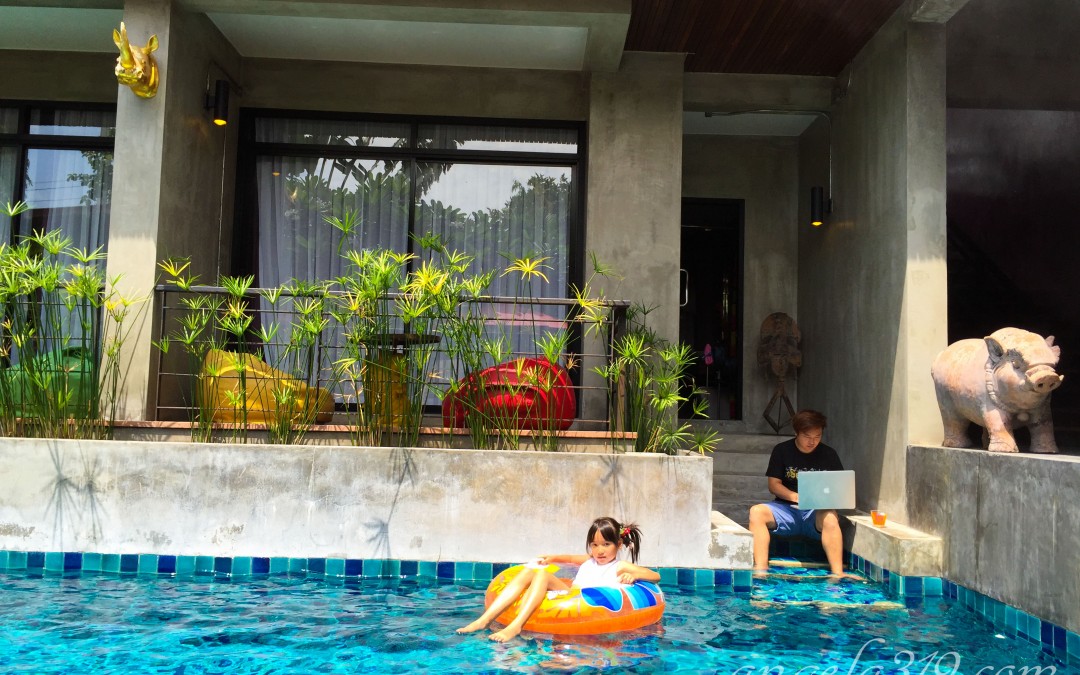 Angela319♥Taiwan國外親子遊第4個城市-泰國 清邁 住宿推薦:Villa Thapae